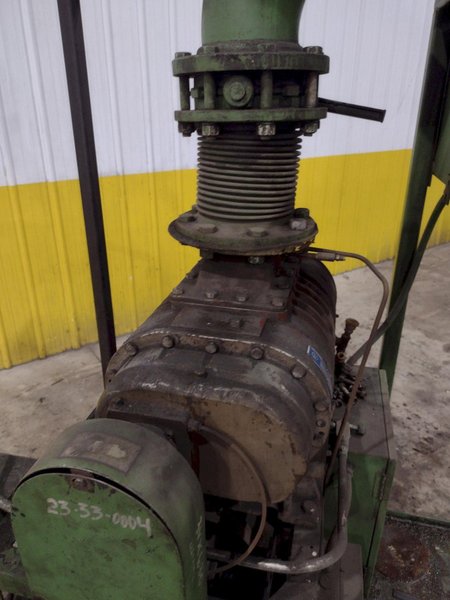KINNEY HIGH VACUUM PUMP WITH MOTOR: YOBRO #24413