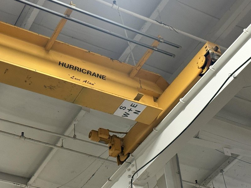 10 TON x 35' WIDE X 180' LONG BREHOB SHAW BOX TOP RUNNING BRIDGE CRANE SYSTEM : YOBRO 25774