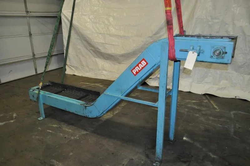 PRAB 11.5" X 10' PRAB SCRAP CONVEYOR, STOCK# 14173J