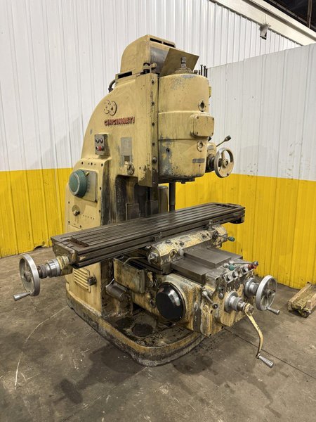 #3 CINCINNATI MODEL #310-14VDT VERTICAL MILL: YOBRO #25927