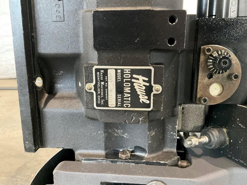 HAUSE HOLOMATIC MODEL 6495 DRILL PORTABLE DRILL HEAD. STOCK # 0314923