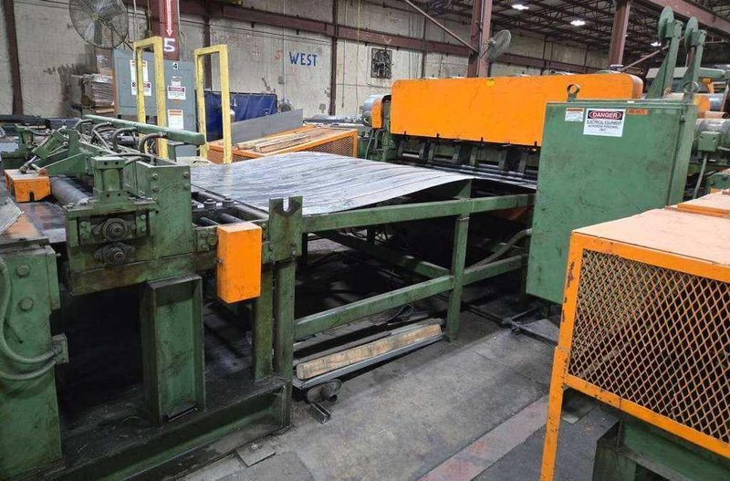 72" x 0.105" x 25,000# ROWE CUT TO LENGTH LINE STOCK# 3854