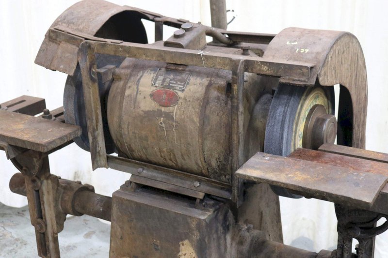 18" X 2" U.S. DOUBLE END GRINDER: STOCK #72967