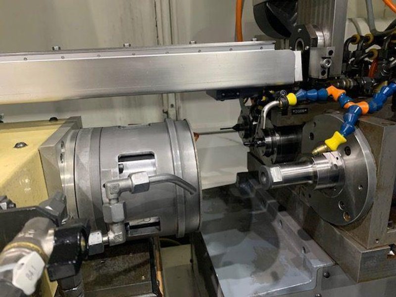 Voumard 130F TRIO CHS Gang-Style 3-Spindle CNC ID Grinder, 2014 – Fanuc 32i, MistBuster, Dittel M5000