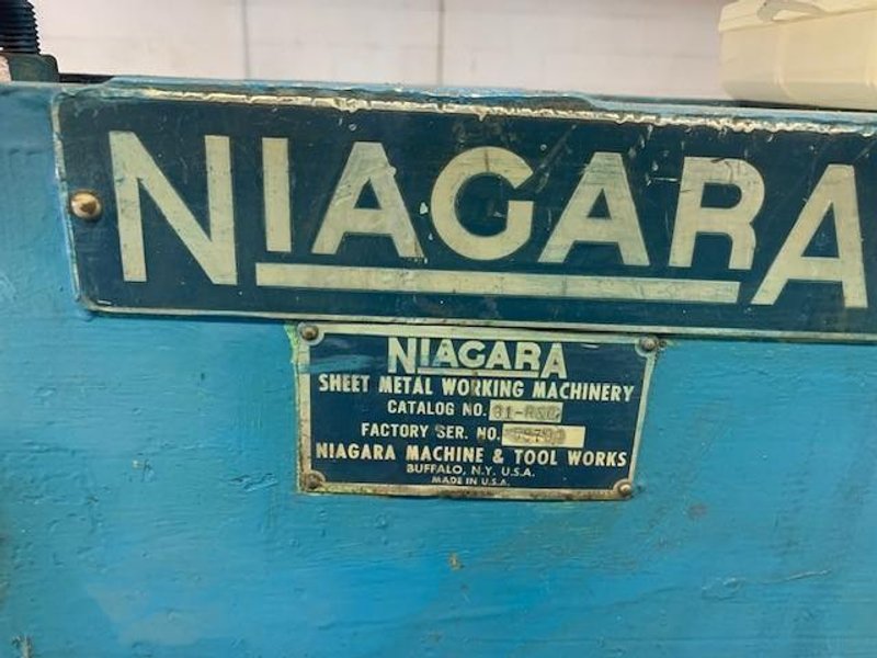 NIAGARA Model 31-R&amp;C Ring and Circle Shear, SN 58704