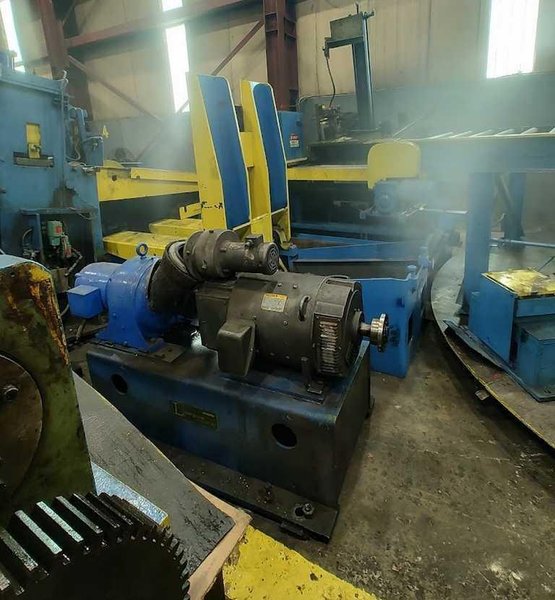 60" x 7.50" x 40,000# Loopco Slitting Line STOCK# 4489