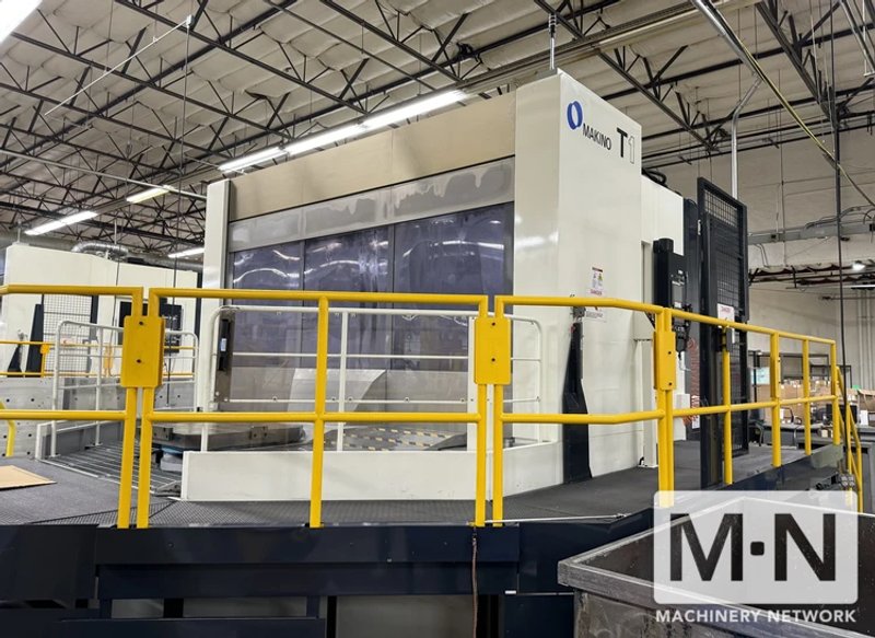 Makino T-1 CNC 5-Axis Horizontal Machining Center, 2015 w/ Automatic Pallet Changer