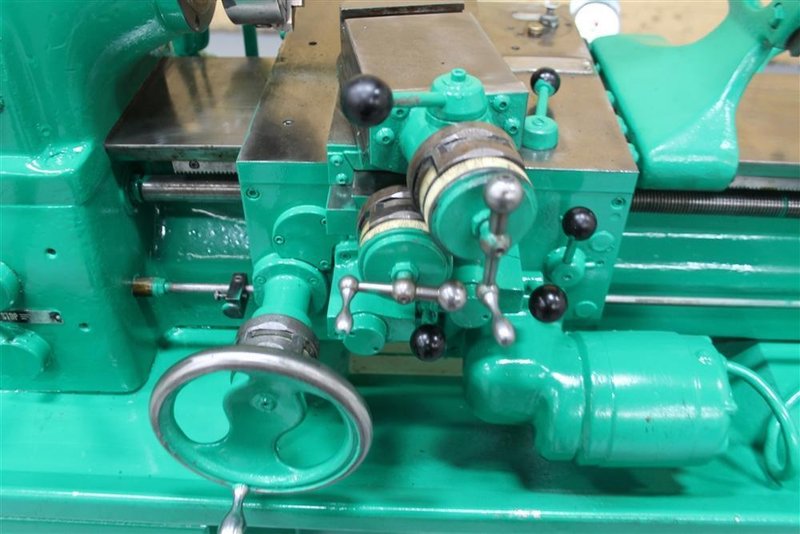 11" x 20" HARDINGE MODEL #HLV-EM ENGINE LATHE: STOCK #59679