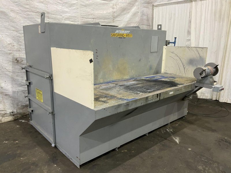 96"X 36" INTERCEPT MODEL WS17 DOWN DRAFT TABLE: STOCK #80795