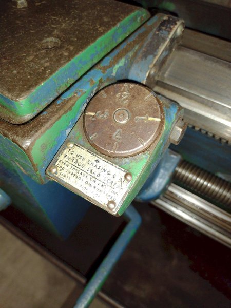15" X 54" LEBLOND REGAL ENGINE LATHE, 1.5" HOLE: STOCK #19712