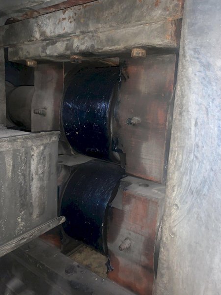 .512" X 12" X 4 STAND DEM WIRE FLATENING ROLLING MILL LINE, YEAR 2017: STOCK #13898