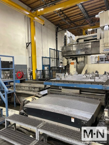 Okuma MCR-25-BII Bridge-Type CNC Universal Machining Center - New 1996