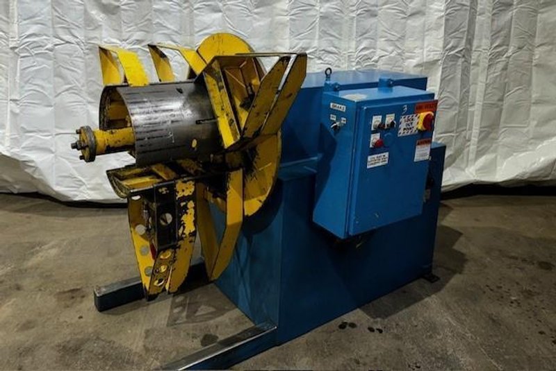 4,000# X 20" CHS NONPOWERED  UNCOILER  COIL REEL STOCK #3644