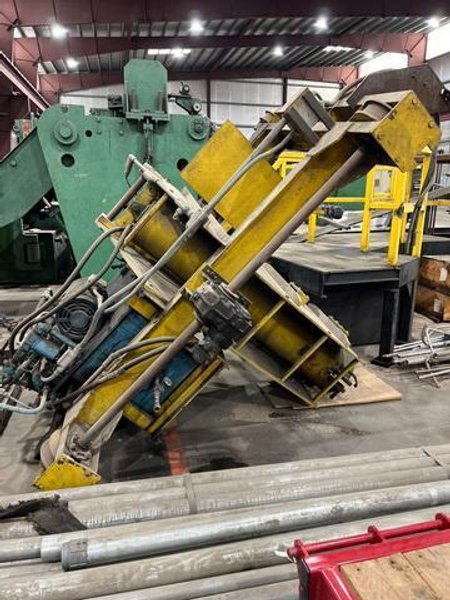 48" x .312" x 30,000# Loopco Slitting Line w/3 Heads Stock # 14255