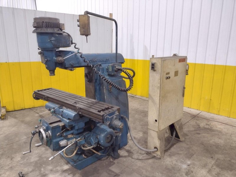 CINCINNATI HORIZONTAL MILL WITH BRIDGEPORT HEAD: YOBRO #24332