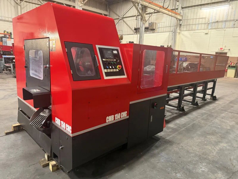 USED AMADA MODEL CMB 150 6" FULLY AUTOMATIC CIRCULAR CARBIDE SAW. Year: 2012