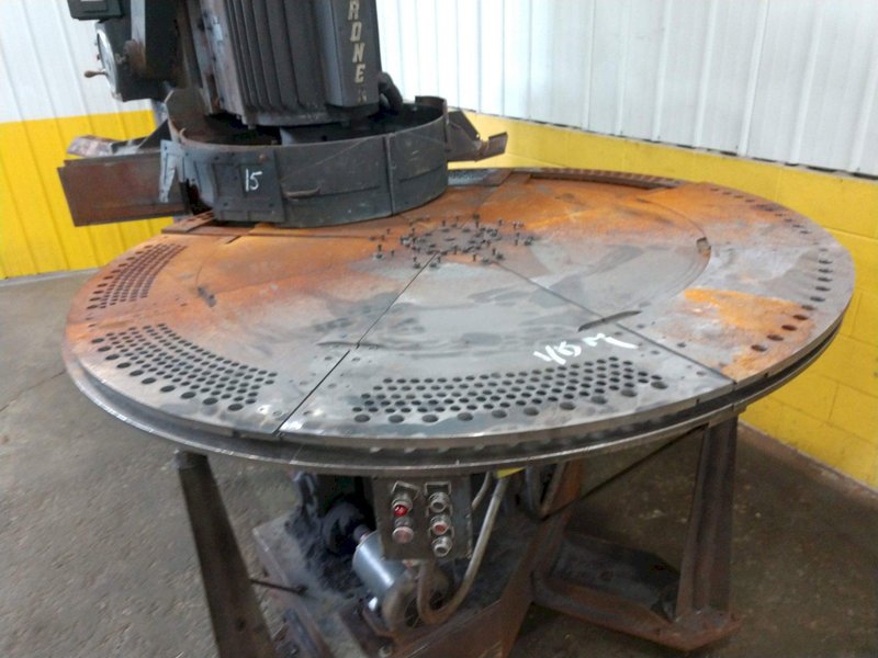 36" GARDNER MODEL #2V36M36 VERTICAL DOUBLE DISC SPRING GRINDER: STOCK 14953