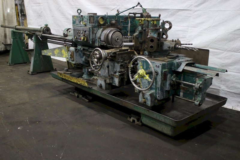 #1A WARNER &amp; SWASEY SADDLE TYPE TURRET LATHE: STOCK #73300