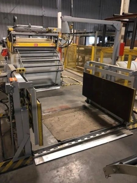 ROWE 10,000 LB X 50" X .074" SERVO FEED LINE, STOCK# 14113J