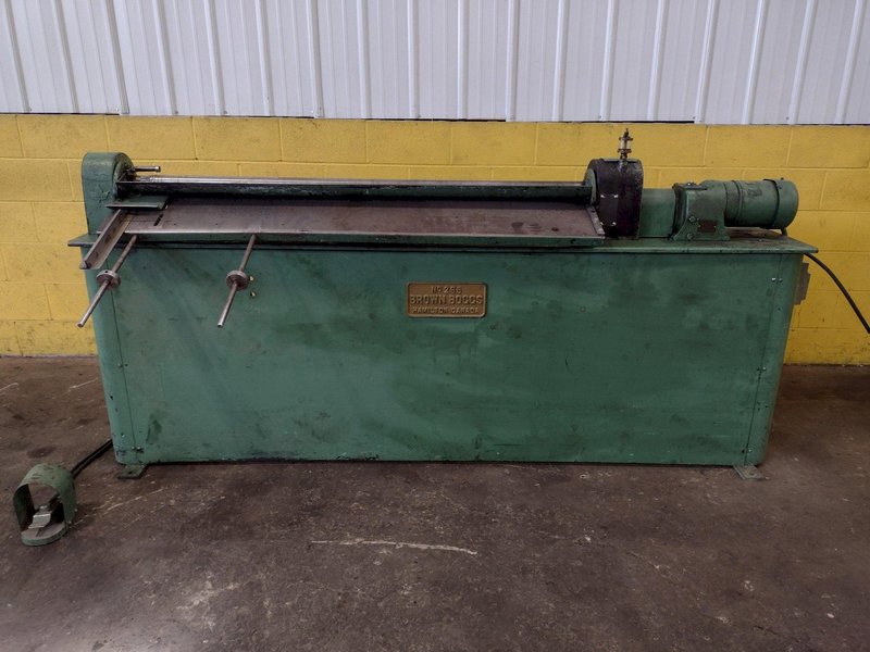 60" BROWN AND BOGGS MODEL 265 PIPE ROLLER AND CRIMPER: STOCK #17018