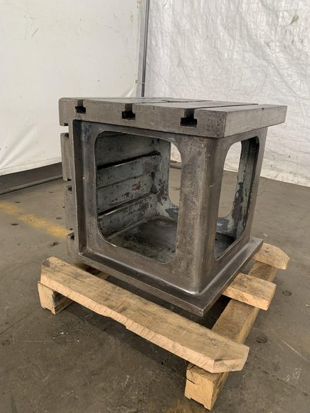 18" W X 18" D X 18" H CARLTON T-SLOTTED DRILL BOX TABLE. STOCK #0680224