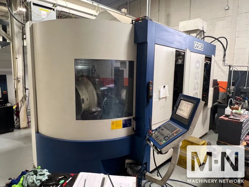 Grob G550 CNC Vertical Machining Center, 2012
