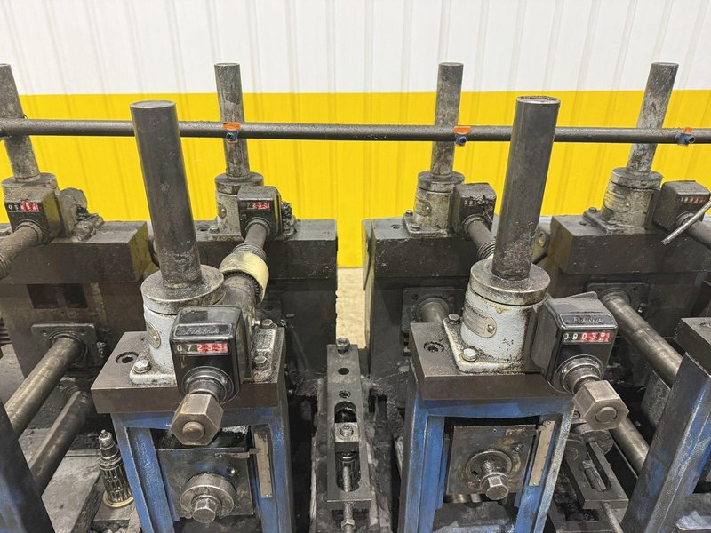 9 STAND x 2" YODER M2 ROLLFORMER, 6 STAND &amp; 3 STAND BASE: YOBRO #24317
