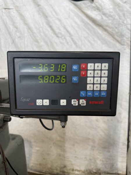 2HP WELLS INDEX MODEL 847 VERTICAL MILL. STOCK #1008025