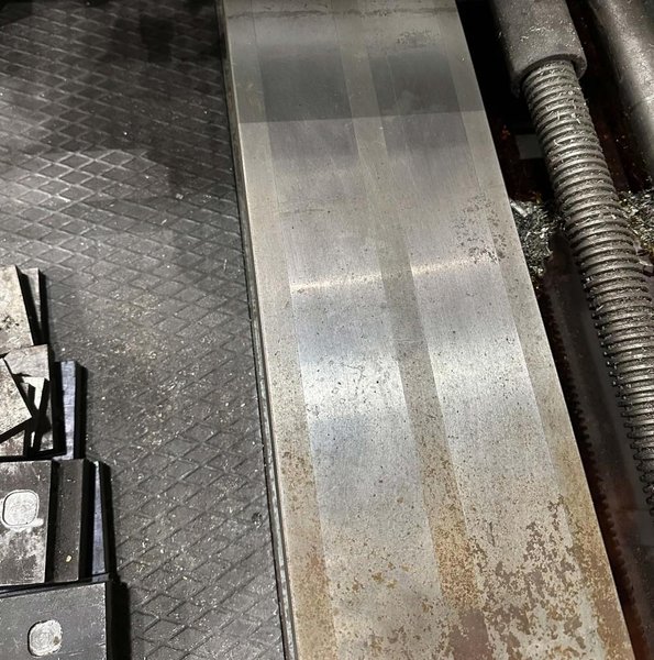 3.5"  x 40 TAPER TOS MODEL #W9 ROTARY TABLE HORIZONTAL BORING MILL WITH FACING HEAD : YOBRO 25160