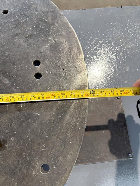 2,500 LB ARONSON SKYHOOK 360 DEGREE TILT/ROTATE WELDING POSITIONER. STOCK # 0874526