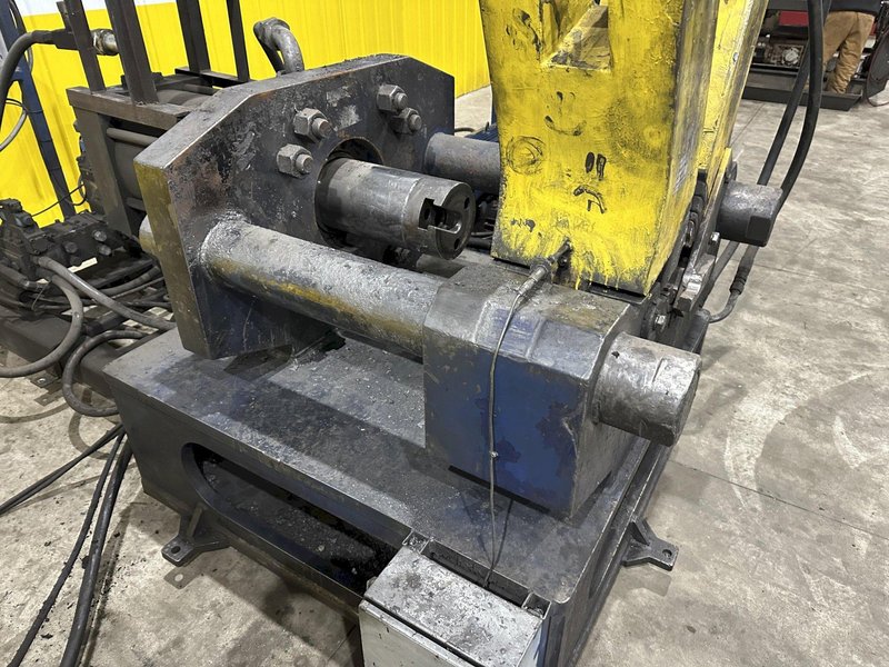 200 TON (2-3/8" TO 9-5/8") DIAMETER TRUE GRIT MODEL CT200 HYDRAULIC TUBE &amp; PIPE PUSH POINTER / END FORMER/ SWAGING PRESS: STOCK #22399