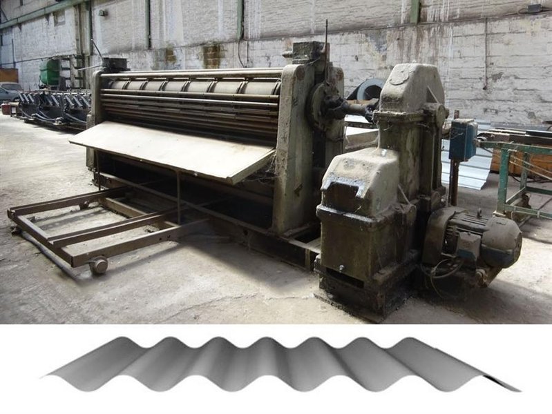 Eichener - Transverse Barrel Corrugation Machine 3700 mm