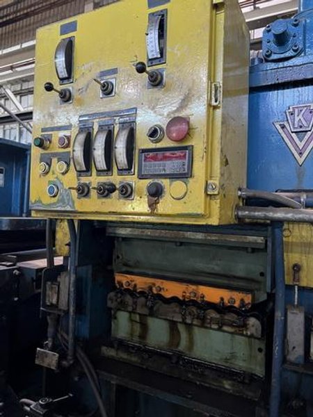 72" X .200" X 50,000 LBS VOSS CUT TO LENGTH LINE: STOCK #22300