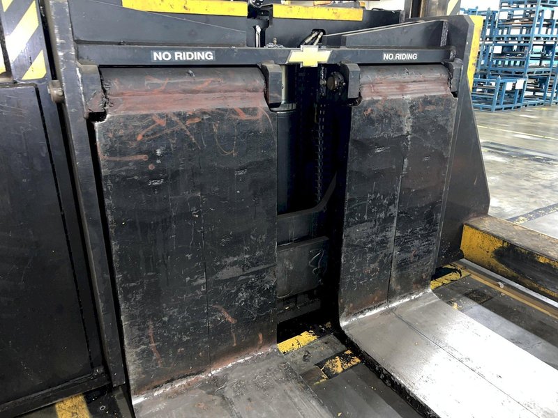 60,000 LBS RICO MODEL #HLR600 ELECTRIC FORKLIFT / DIE-CART / COIL-CARRIER: STOCK #16894