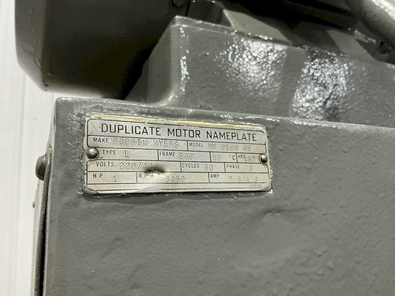 8' X 19" CARLTON MODEL #4A RADIAL ARM DRILL: YOBRO #25902