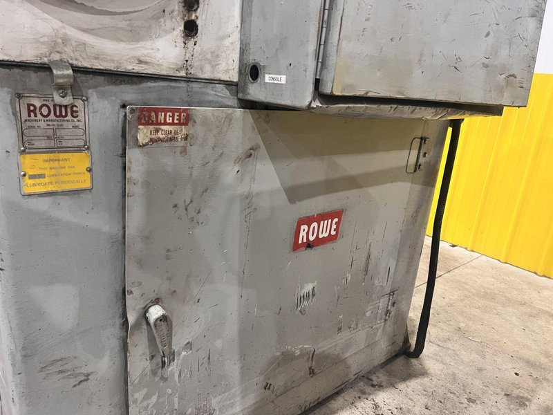40" X 12,000 LBS X .110" ROWE COIL REEL, CAR, &amp; STRAIGHTENER FEED LINE: STOCK #21627
