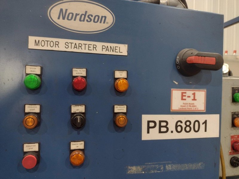 NORDSON POWDER COAT PAINT SYSTEM WITH FEEDER &amp; I-CONTROL: YOBRO #26208