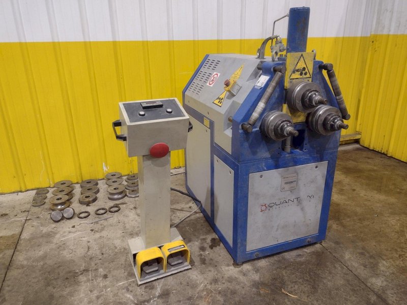 2" X 2" X 1/4" TAURING MODEL #BS50HV HYDRAULIC ANGLE BENDING ROLL: YORBO #24869