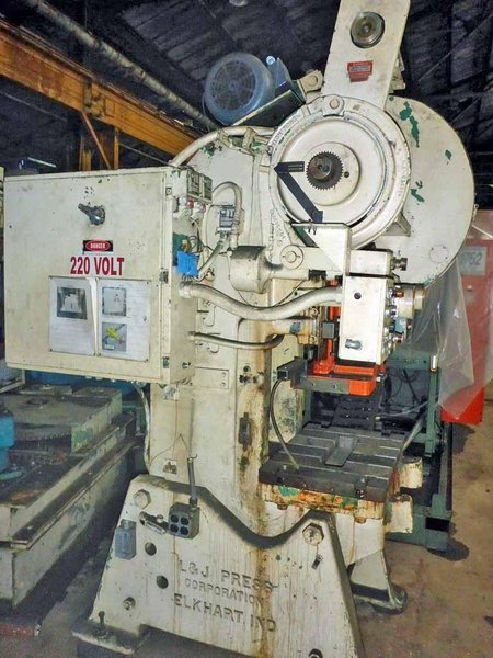45 Ton L &amp; J OBI Flywheel Press