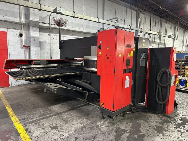 22 Ton Amada AC2510NT CNC Turret Punch, 2008