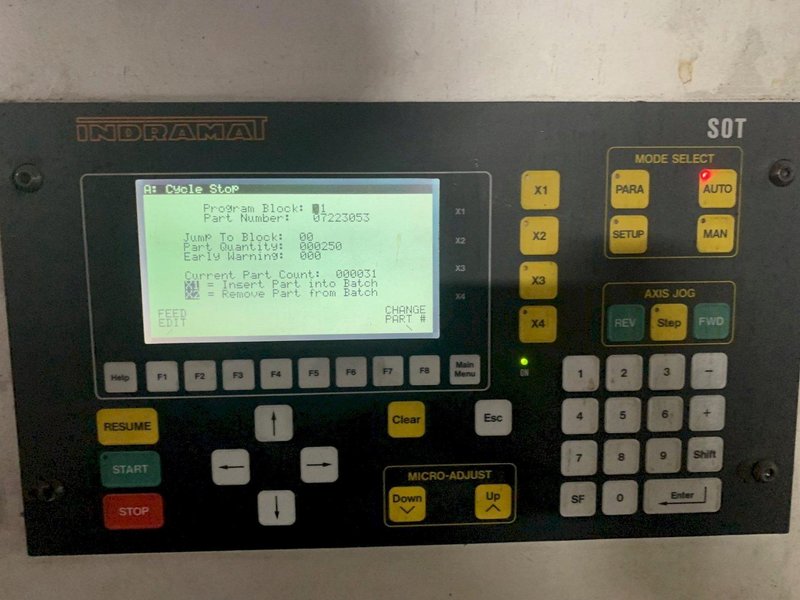 20,000# X 74" X .125" MINSTER Servo Feedline