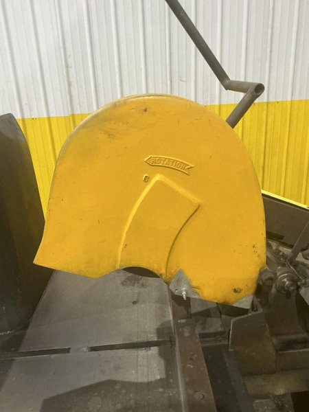 16" BLADE X 7.5 HP EVERETT MODEL #1416 ABRASIVE FRICTION CUT OFF SAW: YOBRO 26352
