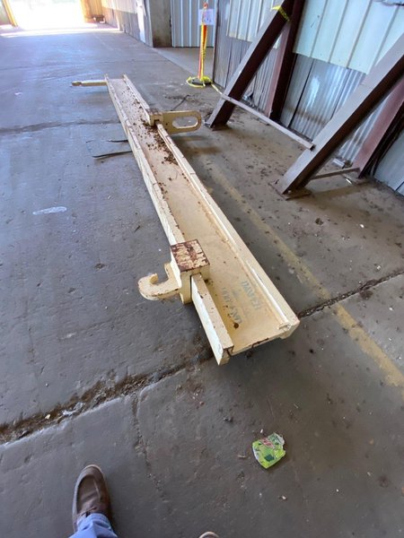 10 TON X 20' SPREADER BAR. STOCK # 0955520