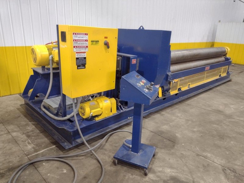 12' X 1/2" WEBB MODEL #9L-1312 3 ROLL INITIAL PINCH PLATE ROLL : YOBRO #24943