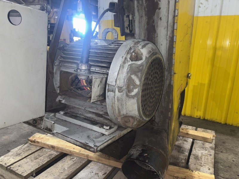4" WIDE X 15 HP G&amp;P MODEL #4168 BELT GRINDER ATTACHMENT: YOBRO #24161