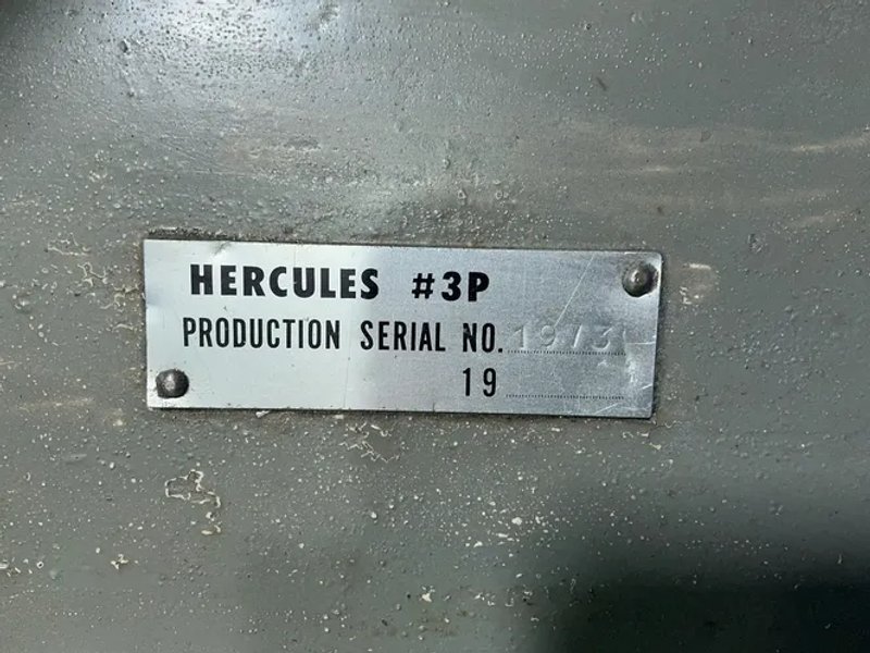 Hercules 12”x63” Horizontal Mill - 3p
