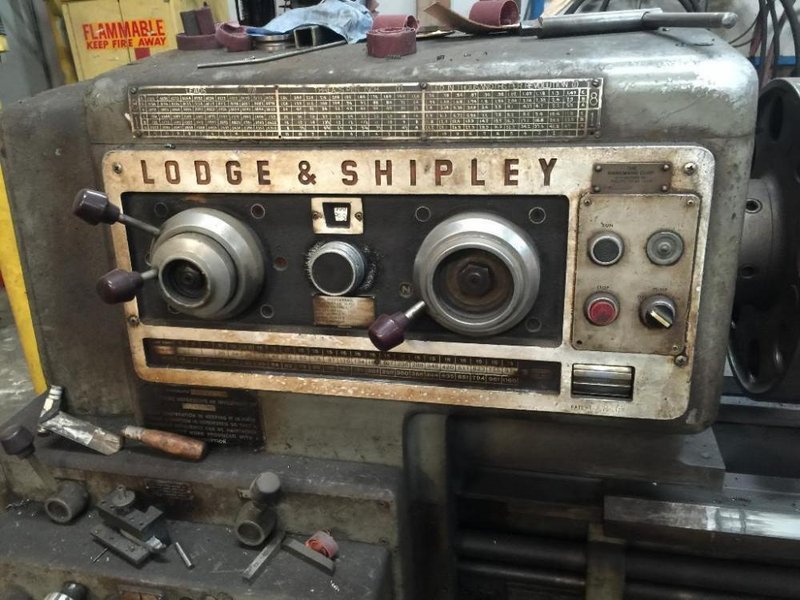26" X 102"  LODGE &amp; SHIPLEY ENGINE LATHE: STOCK #66064