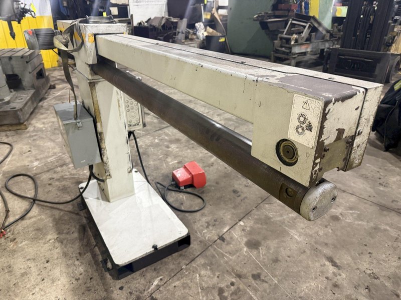 49" RAS MODEL 25.15 ROLL WELD SEAM CLOSER &amp; PLANISHER MACHINE 2013: YOBRO #24736