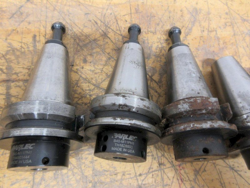 BT-Tool Holders - with (1) Criterion TABH-300D High Precision Boring Head, and (5 pcs)  Parlec BT-40 Collet Chucks- Auction Item