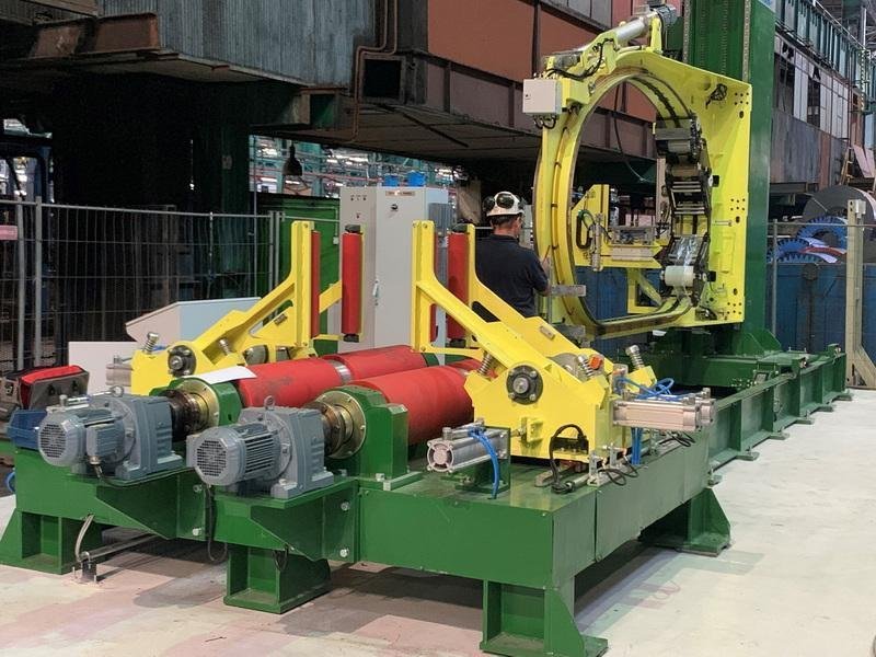 AUTOMATIC COIL WRAPPING MACHINE